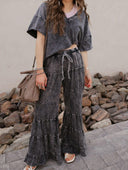 Storm Wash V-Neck Tee-Tops-Krush Kandy, Women's Online Fashion Boutique Located in Phoenix, Arizona (Scottsdale Area)