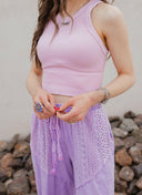 NIKIBIKI Vintage Ribbed High Neck Crop Top-Tanks-Rae Collective, Women's Online Fashion Boutique Located in Phoenix, Arizona (Scottsdale Area)