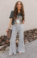 Rambling Rose Mineral Wash Flare LoungePants-Pants-Krush Kandy, Women's Online Fashion Boutique Located in Phoenix, Arizona (Scottsdale Area)