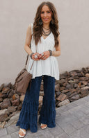 Dreamy Days Babydoll Tank Top-Tanks-Krush Kandy, Women's Online Fashion Boutique Located in Phoenix, Arizona (Scottsdale Area)