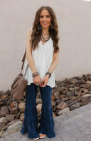 Dreamy Days Babydoll Tank Top-Tanks-Krush Kandy, Women's Online Fashion Boutique Located in Phoenix, Arizona (Scottsdale Area)