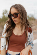 Havana Acetate Aviator Sunglasses-Sunglasses-Rae Collective, Women's Online Fashion Boutique Located in Phoenix, Arizona (Scottsdale Area)