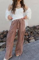 Desert Daze Mineral Wash Wide-Leg Pants-Bottoms-Rae Collective, Women's Online Fashion Boutique Located in Phoenix, Arizona (Scottsdale Area)
