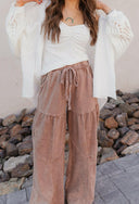 Desert Daze Mineral Wash Wide-Leg Pants-Bottoms-Rae Collective, Women's Online Fashion Boutique Located in Phoenix, Arizona (Scottsdale Area)