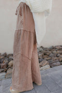 Desert Daze Mineral Wash Wide-Leg Pants-Bottoms-Rae Collective, Women's Online Fashion Boutique Located in Phoenix, Arizona (Scottsdale Area)