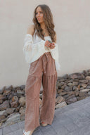 Desert Daze Mineral Wash Wide-Leg Pants-Bottoms-Krush Kandy, Women's Online Fashion Boutique Located in Phoenix, Arizona (Scottsdale Area)