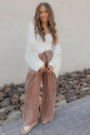 Desert Daze Mineral Wash Wide-Leg Pants-Bottoms-Krush Kandy, Women's Online Fashion Boutique Located in Phoenix, Arizona (Scottsdale Area)