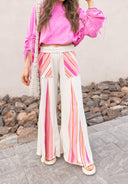 Boho Breeze Striped Wide-Leg Pants-Bottoms-Rae Collective, Women's Online Fashion Boutique Located in Phoenix, Arizona (Scottsdale Area)