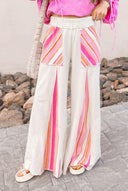 Boho Breeze Striped Wide-Leg Pants-Bottoms-Rae Collective, Women's Online Fashion Boutique Located in Phoenix, Arizona (Scottsdale Area)
