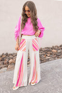 Boho Breeze Striped Wide-Leg Pants-Bottoms-Rae Collective, Women's Online Fashion Boutique Located in Phoenix, Arizona (Scottsdale Area)