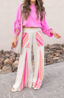 Boho Breeze Striped Wide-Leg Pants-Bottoms-Rae Collective, Women's Online Fashion Boutique Located in Phoenix, Arizona (Scottsdale Area)