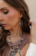 Horseshoe Blossom Desert Pearl Necklace MADE TO ORDER-Squash Blossom Necklaces-Rae Collective, Women's Online Fashion Boutique Located in Phoenix, Arizona (Scottsdale Area)