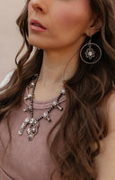 Horseshoe Blossom Desert Pearl Necklace MADE TO ORDER-Squash Blossom Necklaces-Krush Kandy, Women's Online Fashion Boutique Located in Phoenix, Arizona (Scottsdale Area)