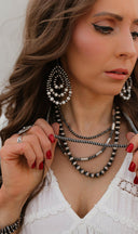 5mm Saucer Desert Pearl Necklaces-Chain Necklaces-Rae Collective, Women's Online Fashion Boutique Located in Phoenix, Arizona (Scottsdale Area)