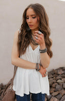 8mm Desert Pearl Necklaces-Necklaces-Rae Collective, Women's Online Fashion Boutique Located in Phoenix, Arizona (Scottsdale Area)