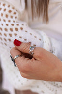 Free Flying Boho Feather Sterling Silver Ring MADE TO ORDER-Wrap Rings-Krush Kandy, Women's Online Fashion Boutique Located in Phoenix, Arizona (Scottsdale Area)