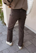 MICA 90s Vintage Brown 5 Fly Button Denim-Jeans-Rae Collective, Women's Online Fashion Boutique Located in Phoenix, Arizona (Scottsdale Area)