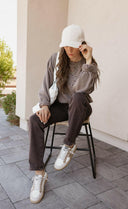 MICA 90s Vintage Brown 5 Fly Button Denim-Jeans-Rae Collective, Women's Online Fashion Boutique Located in Phoenix, Arizona (Scottsdale Area)