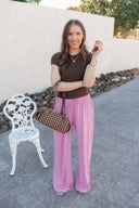 Cozy Wide Leg Pants-Pants-Krush Kandy, Women's Online Fashion Boutique Located in Phoenix, Arizona (Scottsdale Area)