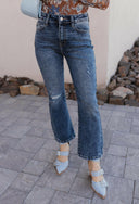 Kancan Bella Vista High-Rise Crop Flare Jeans-Jeans-Krush Kandy, Women's Online Fashion Boutique Located in Phoenix, Arizona (Scottsdale Area)