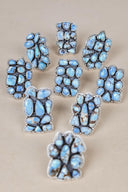 Golden Hills Chunky Cluster Sterling Silver Rings-Cluster Rings-Rae Collective, Women's Online Fashion Boutique Located in Phoenix, Arizona (Scottsdale Area)