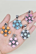 5 Star General Sterling Silver Pendant-Pendant Necklaces-Rae Collective, Women's Online Fashion Boutique Located in Phoenix, Arizona (Scottsdale Area)