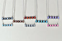 Quintabulous Sterling Silver Necklace-Bar Necklaces-Krush Kandy, Women's Online Fashion Boutique Located in Phoenix, Arizona (Scottsdale Area)