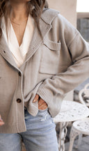 Softbound Button Pocket Cardigan Sweater-Tops-Krush Kandy, Women's Online Fashion Boutique Located in Phoenix, Arizona (Scottsdale Area)
