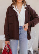 Softbound Button Pocket Cardigan Sweater-Tops-Krush Kandy, Women's Online Fashion Boutique Located in Phoenix, Arizona (Scottsdale Area)