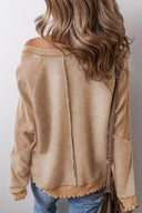 Casual Colorblock Pullover-Tops-Krush Kandy, Women's Online Fashion Boutique Located in Phoenix, Arizona (Scottsdale Area)