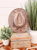Floral Print Hat-Hats-Krush Kandy, Women's Online Fashion Boutique Located in Phoenix, Arizona (Scottsdale Area)