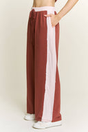 J.Her Washed Contrast Side Spring Lounge pants