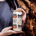 Cutest Halloween Fall Glass Cup | 20oz-Accessories-Krush Kandy, Women's Online Fashion Boutique Located in Phoenix, Arizona (Scottsdale Area)