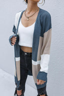 Perfee Color Block Dropped Shoulder Cardigan-Rae Collective, Women's Online Fashion Boutique Located in Phoenix, Arizona (Scottsdale Area)