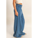 So Fetch Mineral Washed Wide-Leg Smocked Waist Pants | 6 Colors