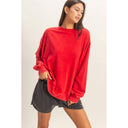 Vintage Ease Mineral Washed Crew Neck Sweatshirt | 8 Colors