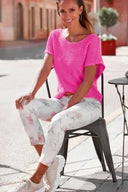 Cotton Candy Breeze Loose Knit Dolman Top-Tops-Rae Collective, Women's Online Fashion Boutique Located in Phoenix, Arizona (Scottsdale Area)