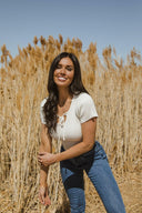 Peace Love and Embroidered Flared Denim Jeans-Jeans-Rae Collective, Women's Online Fashion Boutique Located in Phoenix, Arizona (Scottsdale Area)