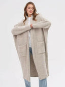 Pocketed Open Front Long Sleeve Longline Cardigan-Rae Collective, Women's Online Fashion Boutique Located in Phoenix, Arizona (Scottsdale Area)