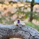 Twilight Stone Stacking Rings Set-Krush Kandy, Women's Online Fashion Boutique Located in Phoenix, Arizona (Scottsdale Area)