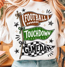 Football Touchdown Gameday Graphic Sweatshirt