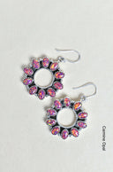 HOLLOW "O" STERLING SILVER EARRINGS-Drop Earrings-Krush Kandy, Women's Online Fashion Boutique Located in Phoenix, Arizona (Scottsdale Area)