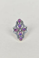 Victoria Sterling Silver Stone Crawler Ring-Crawler Rings-Rae Collective, Women's Online Fashion Boutique Located in Phoenix, Arizona (Scottsdale Area)