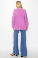 Wander Free Mineral Washed Boho Sweatshirt-Bottoms-Rae Collective, Women's Online Fashion Boutique Located in Phoenix, Arizona (Scottsdale Area)
