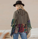 Boho Patchwork Kimono-kimono-Krush Kandy, Women's Online Fashion Boutique Located in Phoenix, Arizona (Scottsdale Area)