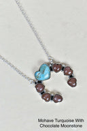 Sterling Silver Lucky Heart Necklace-Chain Necklaces-Rae Collective, Women's Online Fashion Boutique Located in Phoenix, Arizona (Scottsdale Area)