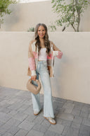 Chic Dreams Stripe Colorblock Zip-Up Hoodie-Jacket-Krush Kandy, Women's Online Fashion Boutique Located in Phoenix, Arizona (Scottsdale Area)