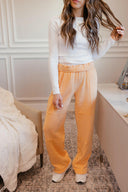 High Waist Wide Leg Drawstring Pants-Bottoms-Rae Collective, Women's Online Fashion Boutique Located in Phoenix, Arizona (Scottsdale Area)