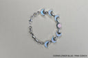 Lunar Crescent Charm Bracelet-Chain Bracelets-Krush Kandy, Women's Online Fashion Boutique Located in Phoenix, Arizona (Scottsdale Area)