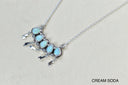 Electra Sterling Silver Necklace-Bar Necklaces-Krush Kandy, Women's Online Fashion Boutique Located in Phoenix, Arizona (Scottsdale Area)